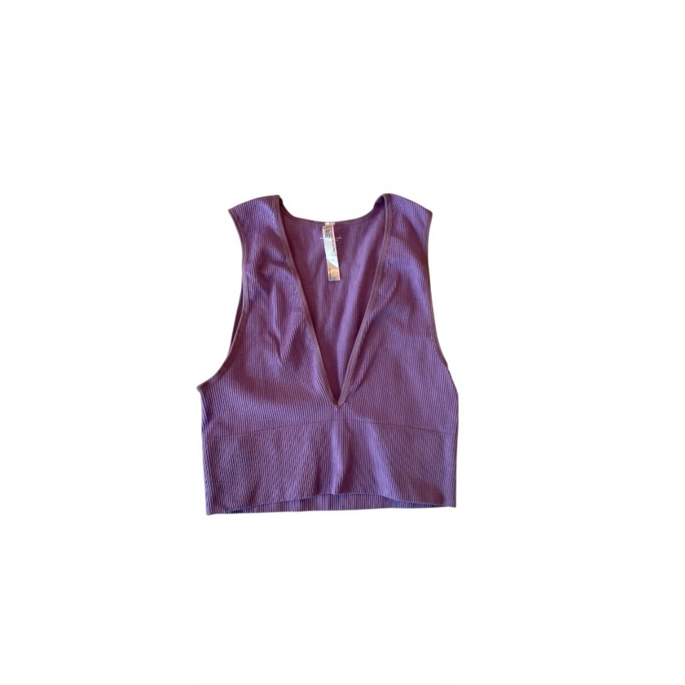 Urban Outfitters Purple Crop Tank Top